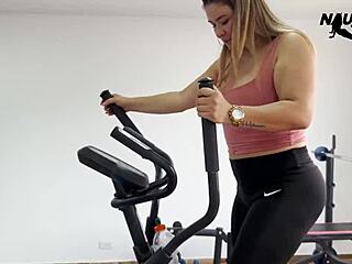 Gym routine ends with a creamy finish to share