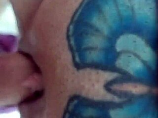 i puts the dick in the tattooed pussy butterfly