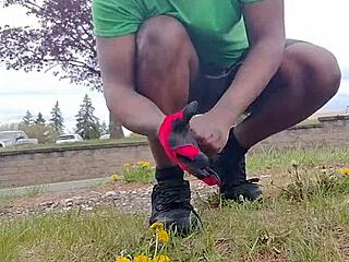 taking exercise routine indoors practicing outdoors privately