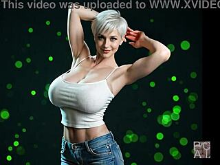 How buff will she get with massive muscle growth for Abigail Arcane AI