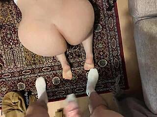 My horny Turkish stepsister got fucked after lunch