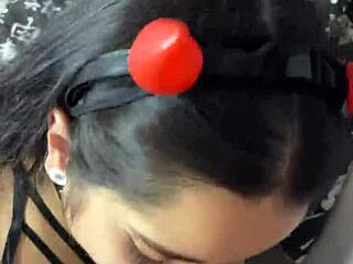 Debora Prado Masturbates My Cock!