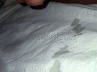 Masturbating and cumming hot in the belly - KingOfXOfficial