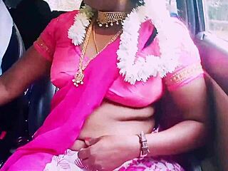 indian housewife cheats in car with boyfriend