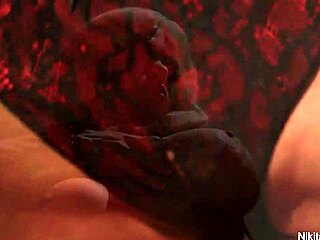 Nikita von James indulges in solo masturbation with a toy