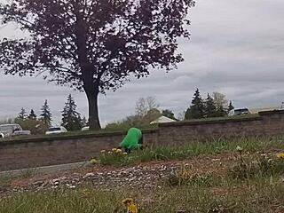 taking exercise routine indoors practicing outdoors privately