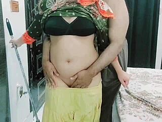 Old man fucked his maid’s stepdaughter with a big dick