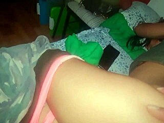 Beautiful Latina Miranda Bent Over in Doggy POV