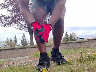 taking exercise routine indoors practicing outdoors privately