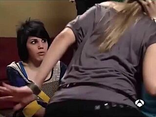 Girls Kissing Passionately In Game, Feeling Deep Emotions And Desire