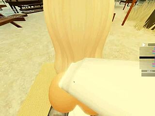 feeling excited in roblox porn with blonde new zealand girl