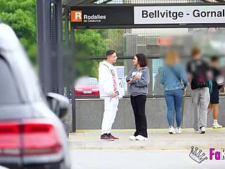 i seduced young lily morena on the street, she loves hardcore studs