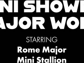 Rome Major rams hard cock in shower, bringing intense pleasure