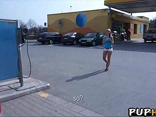 Hot Teen 18+ Tracy Anderson Banged Hard in Public POV Pickup!