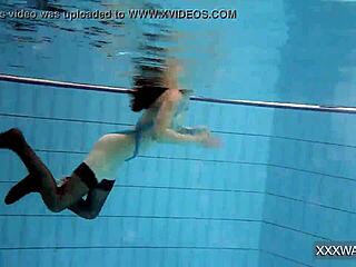 Petra is a hot Hungarian girl who likes to swim in the pool