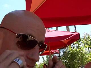 Wow, Lysa Demarco, blonde mom, gets slammed by Barry Scott in wild anal! 😲