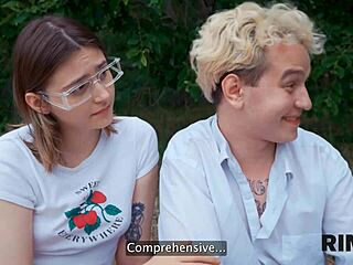 hey, this shy russian couple tried rimming and hard anal for the first time on camping trip 😏