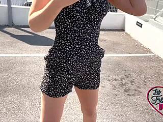 Leila Pleasures Herself Before Amateur French Fuck