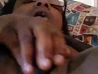 Ebony milf self pleases big ass with toys assfucking and anal in kyexperience style