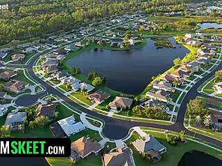 my bratty babysitter lulu chu rides hard, spanking her small tits in doggystyle