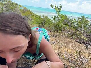 Anal sex outdoors on the beach in Northeastern Brazil