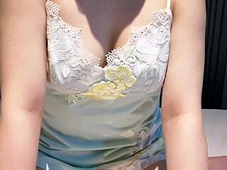Large tit wife in sexy lingerie, passionately made love