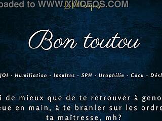 Bon toutou - french audio porn joi femdom