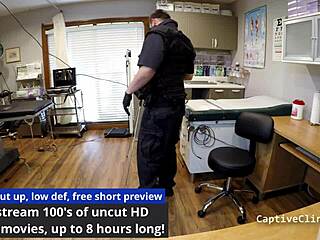 Stefania Mafra In Latex Nurse Outfit Backstage