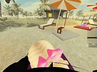 Blonde Rides and Shakes Ass in Roblox Porn Scene