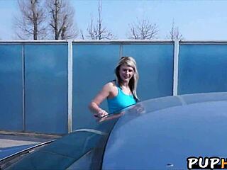 Hot Teen 18+ Tracy Anderson Banged Hard in Public POV Pickup!