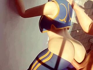 fortnite chun li does sneaky sex in bathroom
