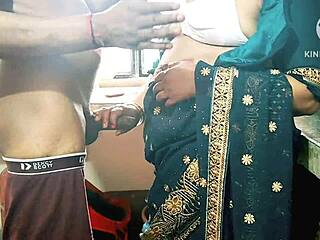 Horny Indian bhabhi enjoys getting fucked by a young boy