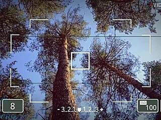 Couple Searches For Outdoor Spot To Cum In Panties