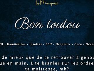 Bon toutou - french audio porn joi femdom