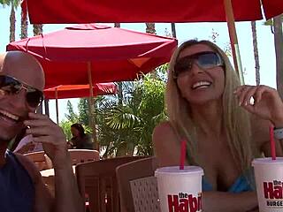 Wow, Lysa Demarco, blonde mom, gets slammed by Barry Scott in wild anal! 😲