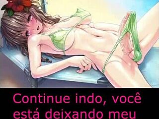 Joi Hentai Features Aula Das Futas with Two Endings in PT-BR