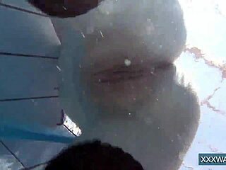 Hot Petra in the pool! 😍