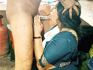 Horny Indian bhabhi enjoys getting fucked by a young boy
