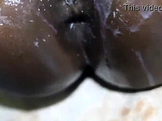 Homemade Amateur Anal Creampie Scene with Big Ass and Assfucking