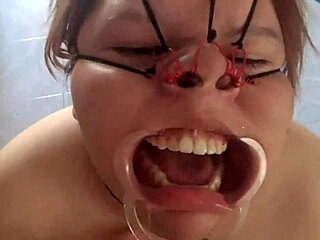 A Playful Face Interaction Ending in Surprise