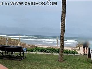 ignore them and cum hard on the beach 😍