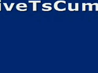 Shemale webcam show with big tits.