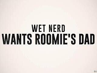 Wet Nerd Wants Roomies Dad Angie Faith Brazzers Enter Xvpromo On Official Site For Discount