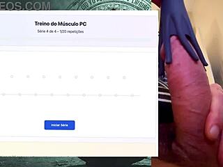 Watch strong fat cock last hours during exercise