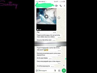 I asked my husband to kiss and clean the cum from my mouth after that monster cock blowjob