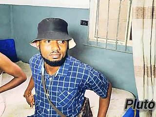 I invited our new neighbor with big dick to my room and seduced him to fuck my pussy hard