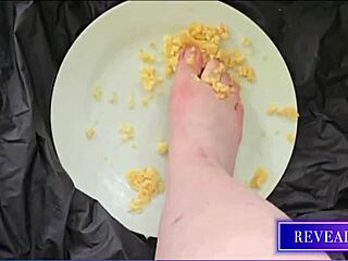 Foot Fetish Fantasy with Sexy Soles and Toe-Sucking in Shower