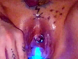 new amateur show: stretching piss hole, watching smooth wet pussy cum with big tits