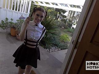 Lucie Kline Licks Lollipop After Fucking