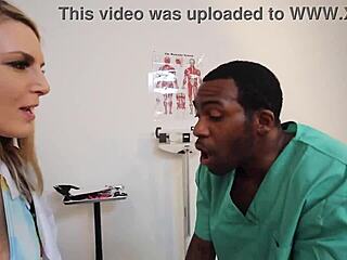 Joslyn James the sluttiest doctor with Rome Major cums on her